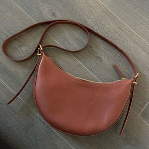 Madewell The Essential Convertible Top Handle Crossbody Mini Bag.